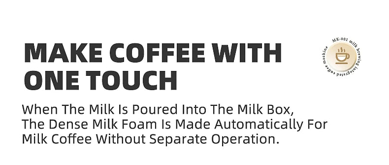 Caffel Pro Espresso Maker – Automatic Mill, Froth & Ground Coffee, 20 Bar Cappuccino Machine