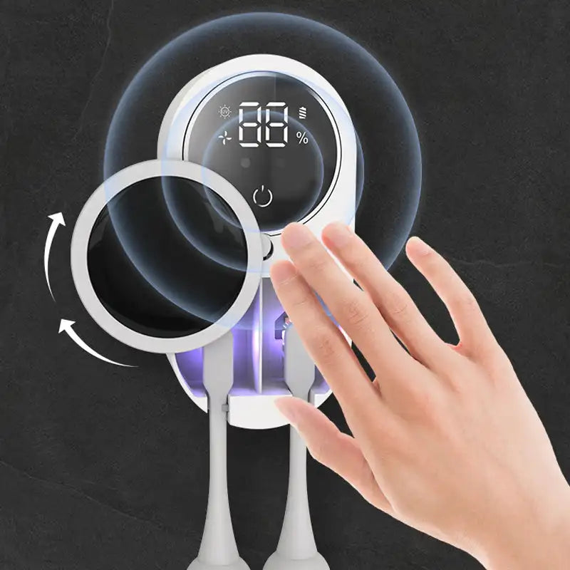 UV Toothbrush Sanitizer – Portable Toothbrush Sterilizer & Holder