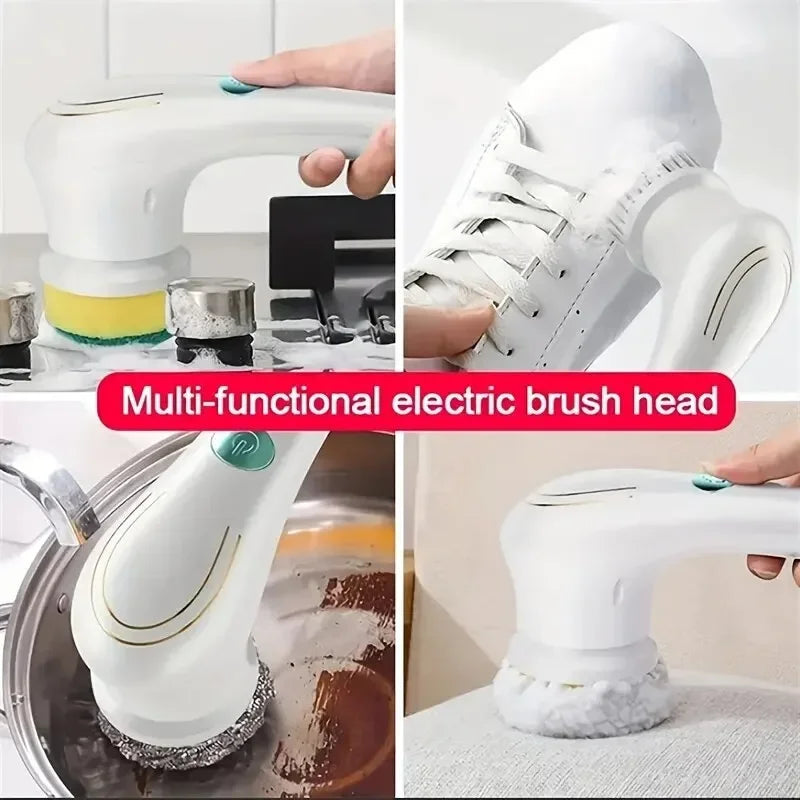 Five in One Multifunctional Electric Cleaning Brush for home Bestseller!!