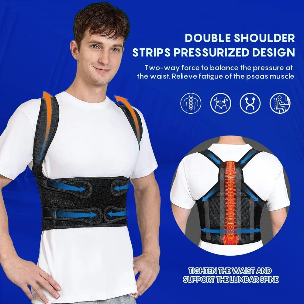 Back Posture Corrector – Relieve Pain & Improve Alignment