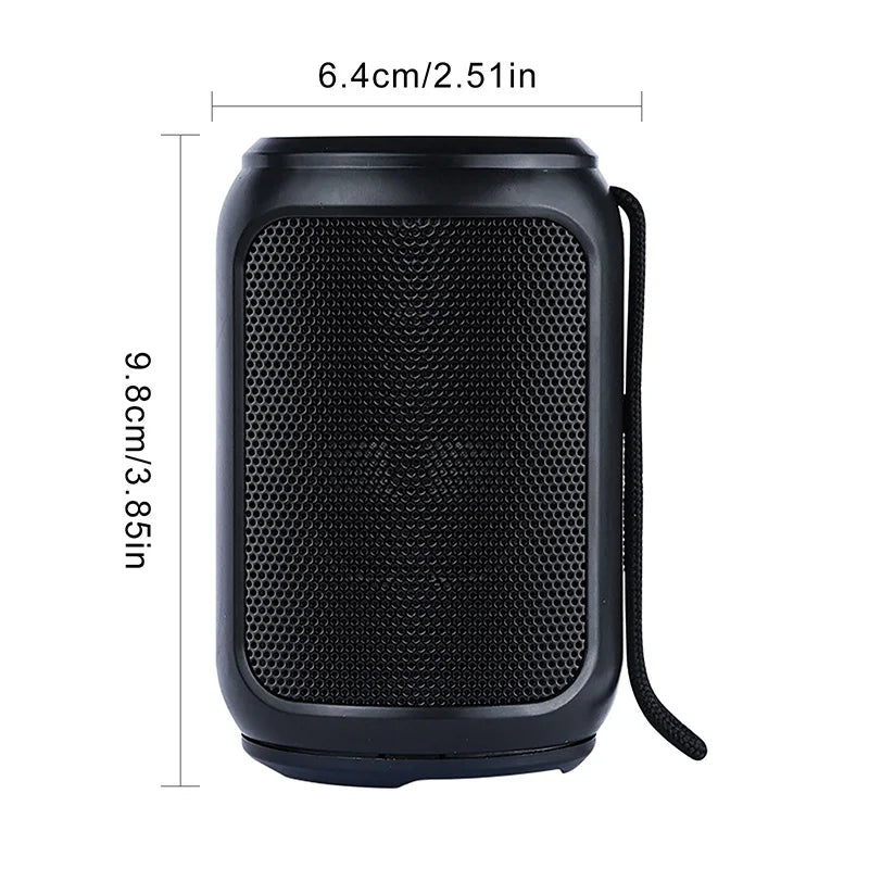 A3 Portable Bluetooth Speaker – Wireless Outdoor Subwoofer with 360° Surround Sound