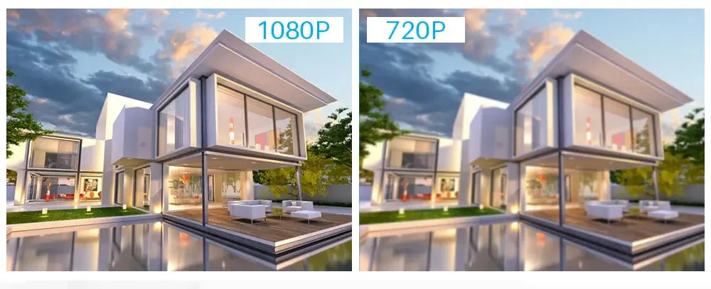 Smart 1080p Wi-Fi Video Doorbell – Two-Way Audio, Alexa Compatible, Wireless IP Home Intercom