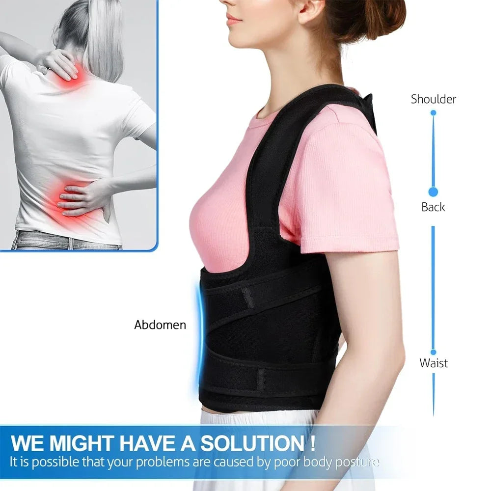 Back Posture Corrector – Relieve Pain & Improve Alignment
