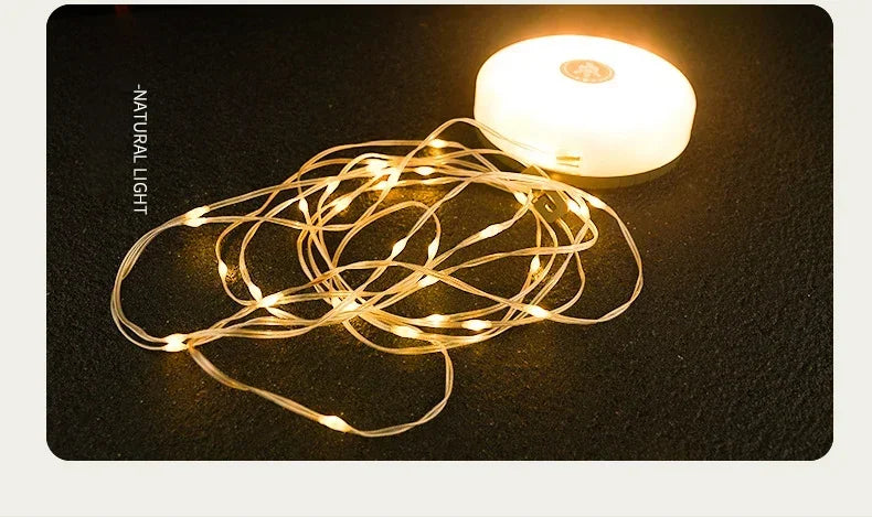 LumiTrail  Camping Lantern Line – Light, Power & Vibes in One