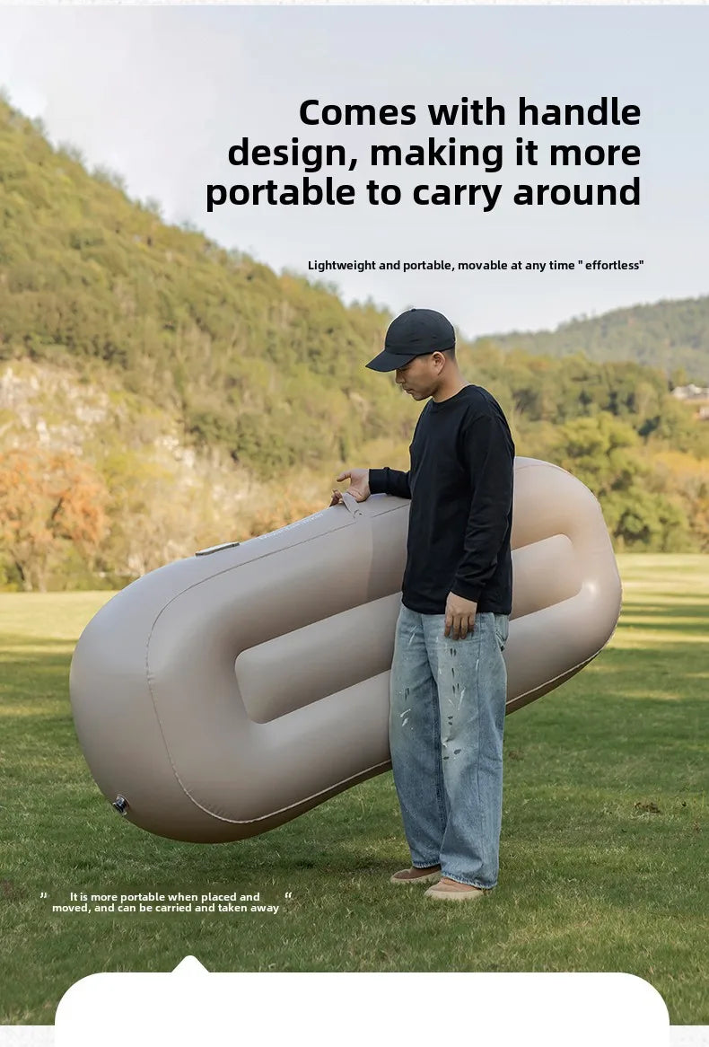 „CloudRest™ Pro – Inflatable Sofa Mattress for Camping, Travel & Chill”