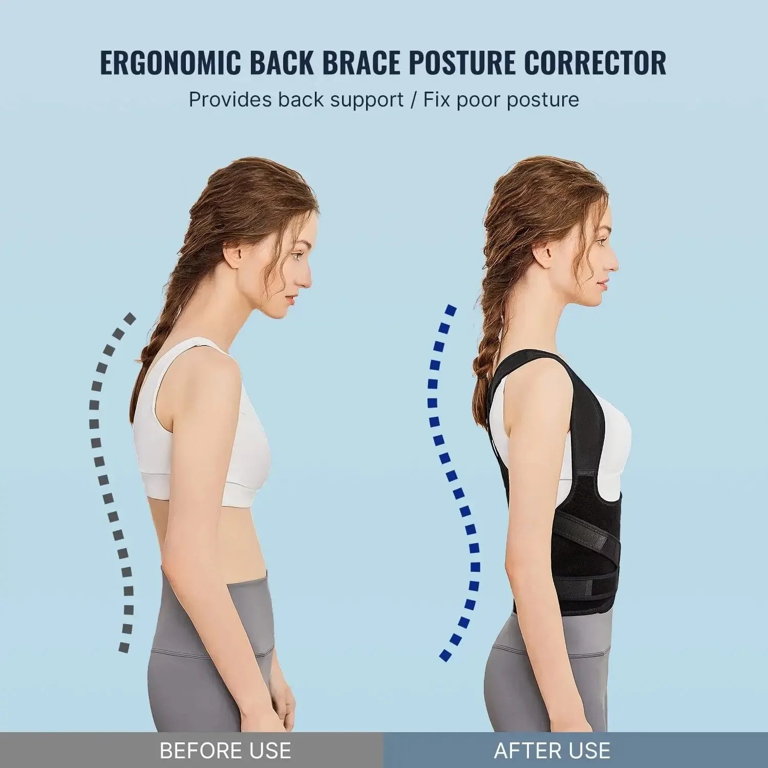 Back Posture Corrector – Relieve Pain & Improve Alignment