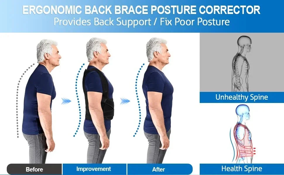 Back Posture Corrector – Relieve Pain & Improve Alignment