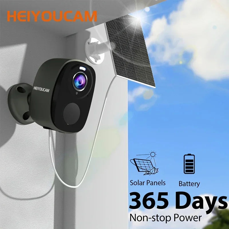 GuardianVision™ 2K Wireless Outdoor Security Camera – AI Motion Detection, Siren & Night Vision, IP66 Waterproof
