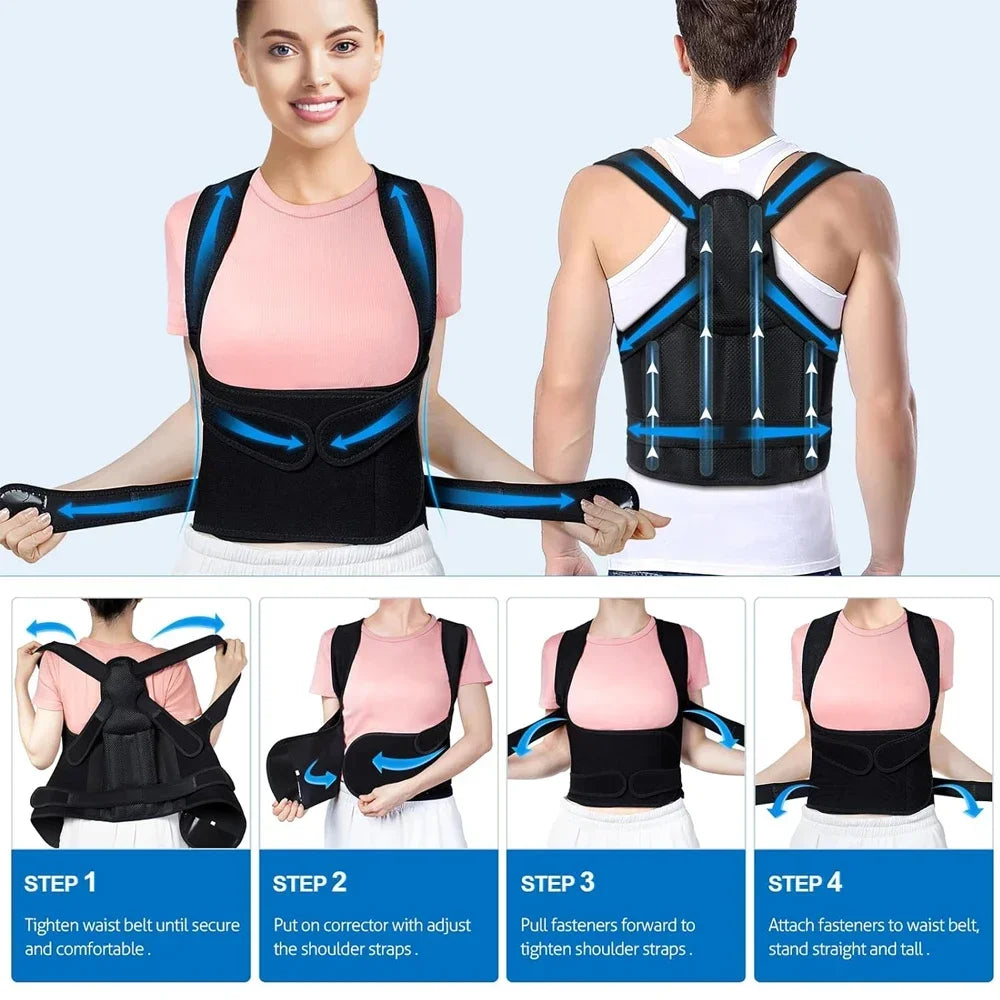 Back Posture Corrector – Relieve Pain & Improve Alignment