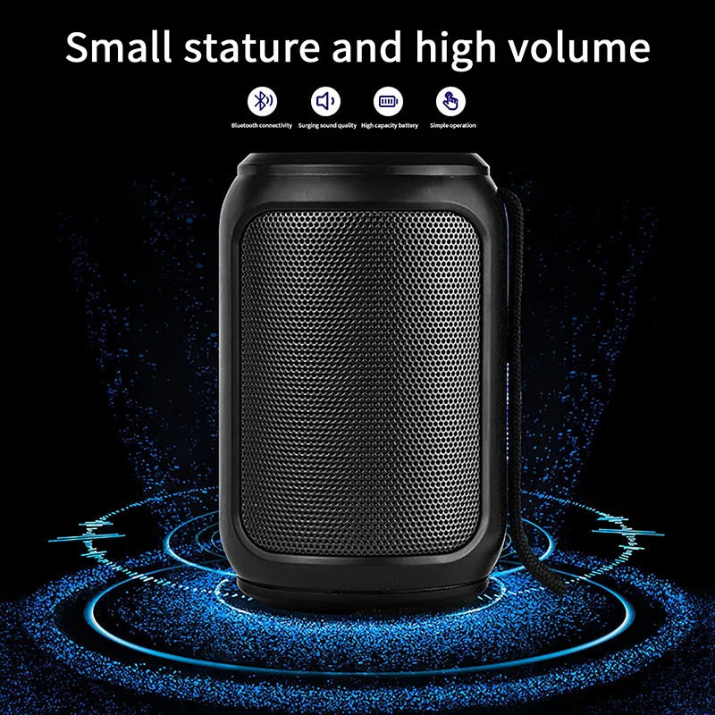 A3 Portable Bluetooth Speaker – Wireless Outdoor Subwoofer with 360° Surround Sound