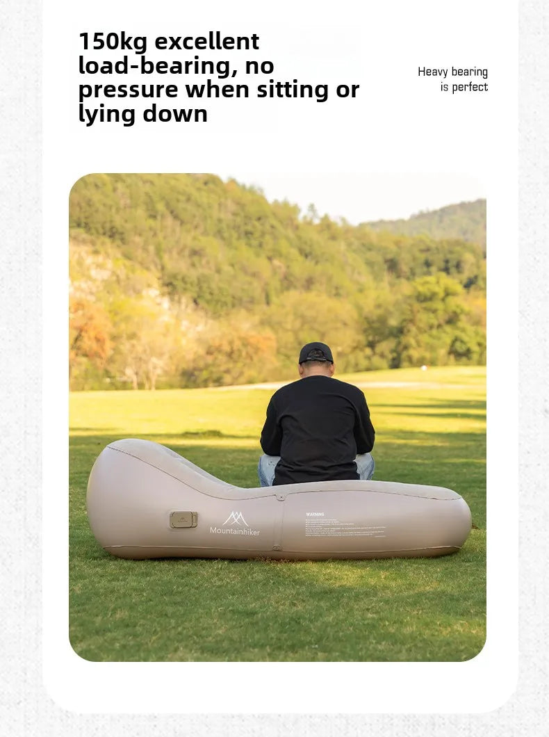 „CloudRest™ Pro – Inflatable Sofa Mattress for Camping, Travel & Chill”