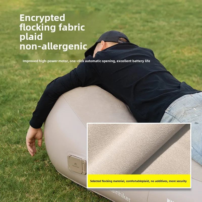 „CloudRest™ Pro – Inflatable Sofa Mattress for Camping, Travel & Chill”