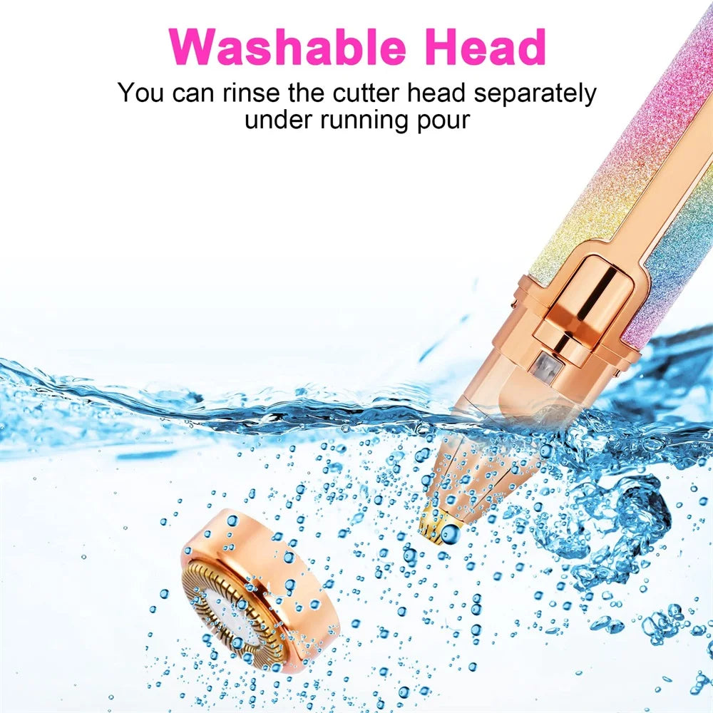 2-in-1 Electric Eyebrow Trimmer Discover Flawless Brows Anywhere, Anytime