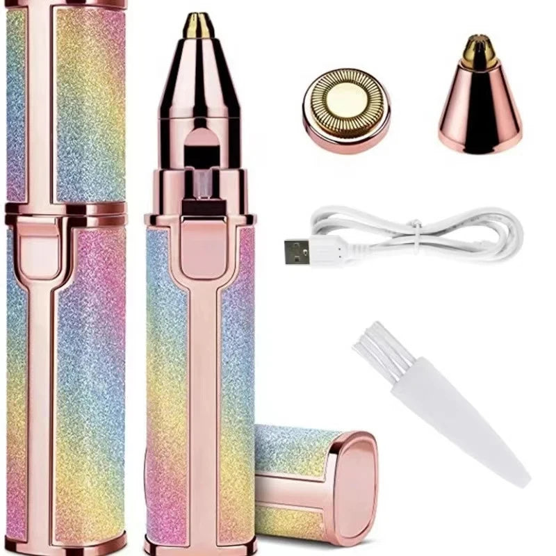 2-in-1 Electric Eyebrow Trimmer Discover Flawless Brows Anywhere, Anytime