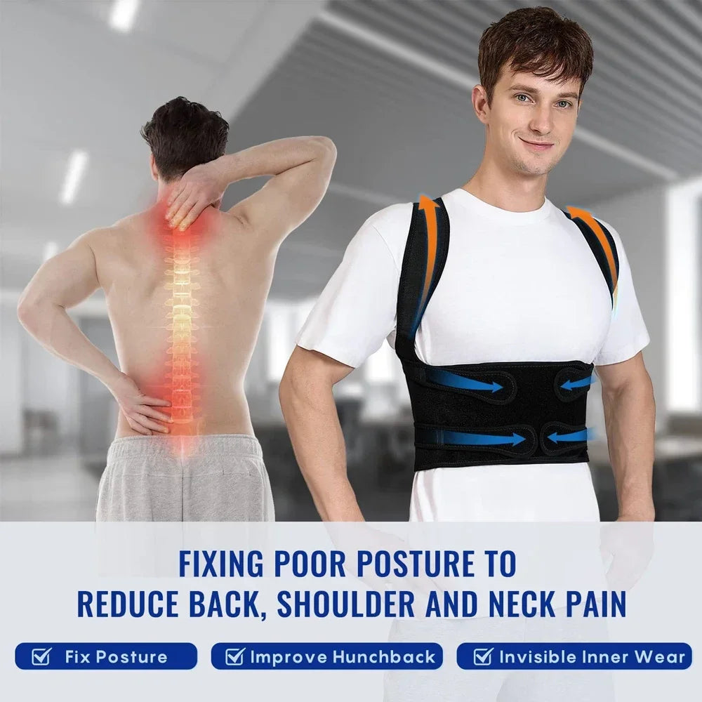 Back Posture Corrector – Relieve Pain & Improve Alignment