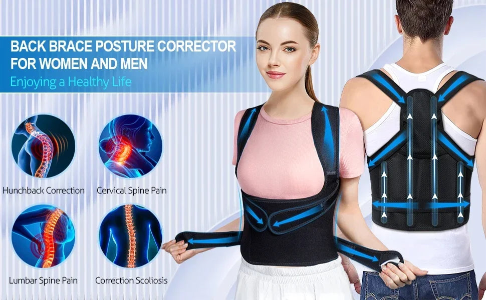 Back Posture Corrector – Relieve Pain & Improve Alignment