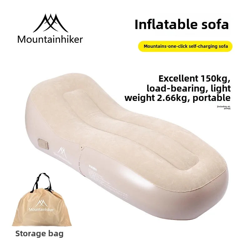 „CloudRest™ Pro – Inflatable Sofa Mattress for Camping, Travel & Chill”