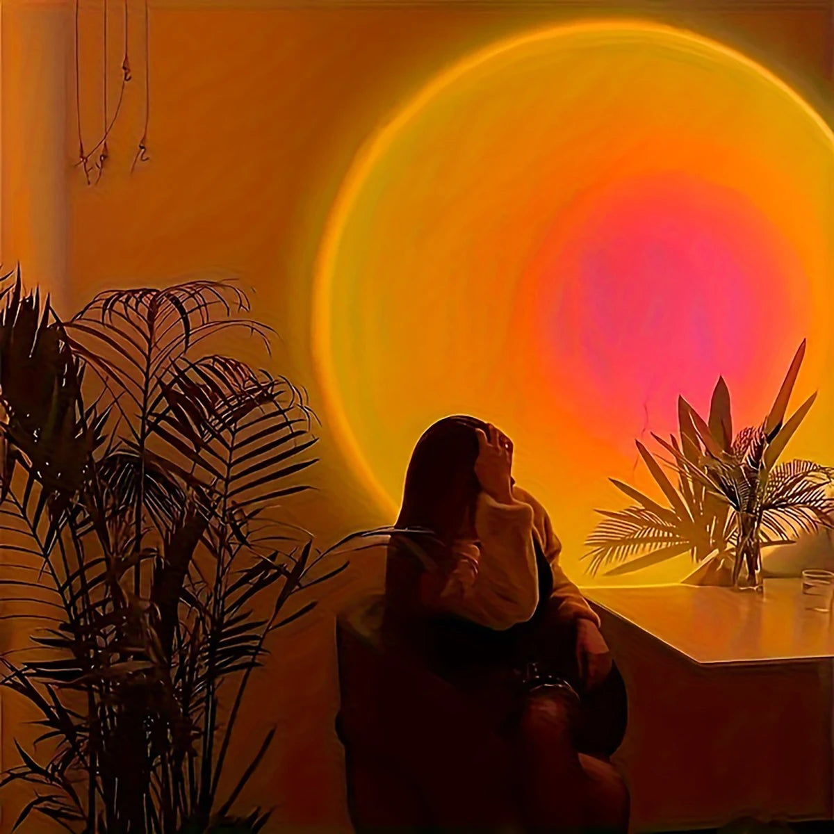 Sunset Projection Lamp – Create Warm, Relaxing Vibes at Home