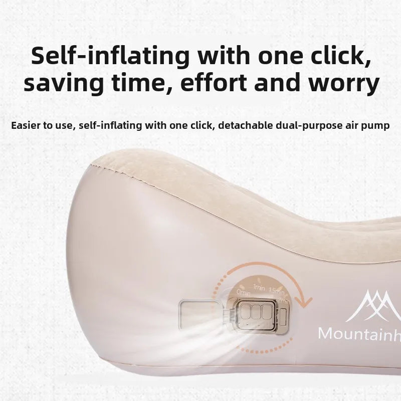 „CloudRest™ Pro – Inflatable Sofa Mattress for Camping, Travel & Chill”