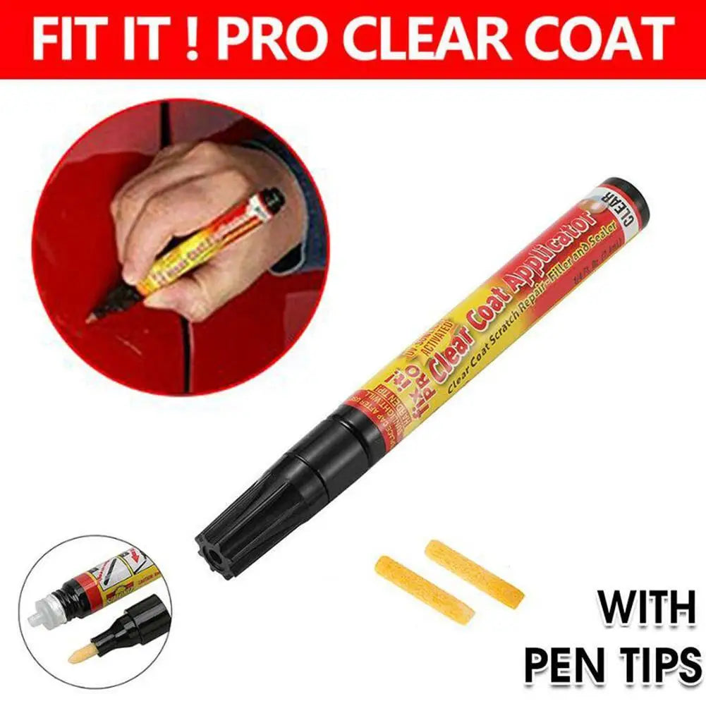 FixItPro™ – Car Scratch Repair Pen | Clear Coat Applicator for Quick Auto Paint Touch-Up