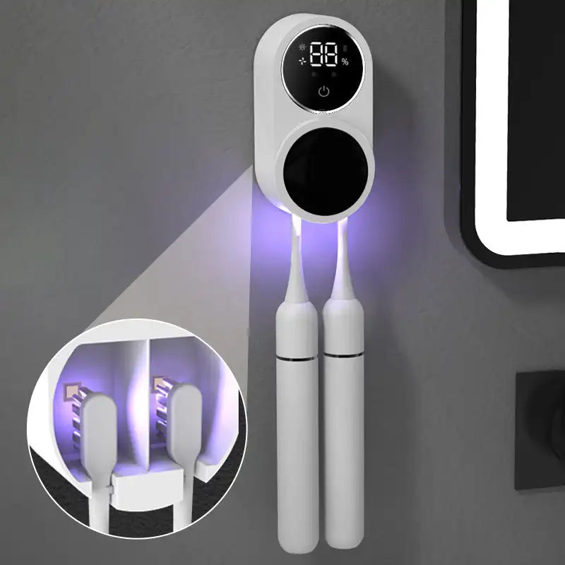 UV Toothbrush Sanitizer – Portable Toothbrush Sterilizer & Holder