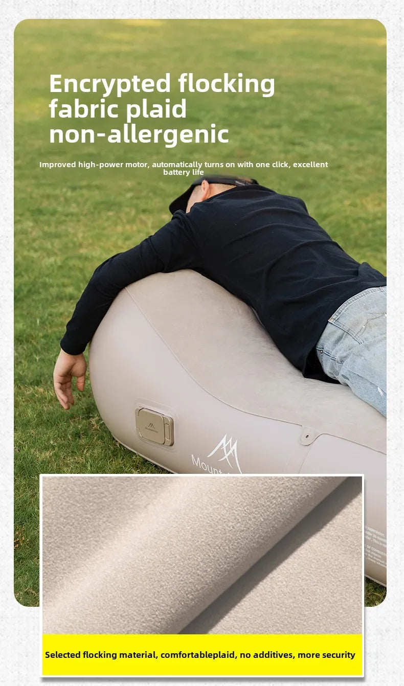 „CloudRest™ Pro – Inflatable Sofa Mattress for Camping, Travel & Chill”