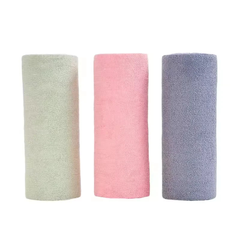 Eco Reusable Cleaning Towels – 20-Sheet Microfiber Roll for Kitchen & Home