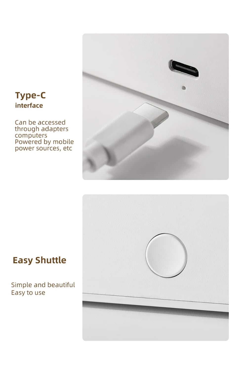 Aroma Diffuser with Flame Effect – USB Humidifier & Essential Oil Diffuser with Night Light