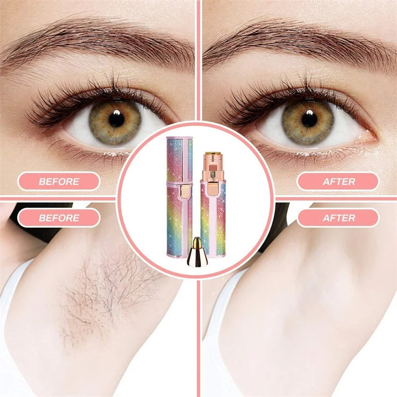 2-in-1 Electric Eyebrow Trimmer Discover Flawless Brows Anywhere, Anytime