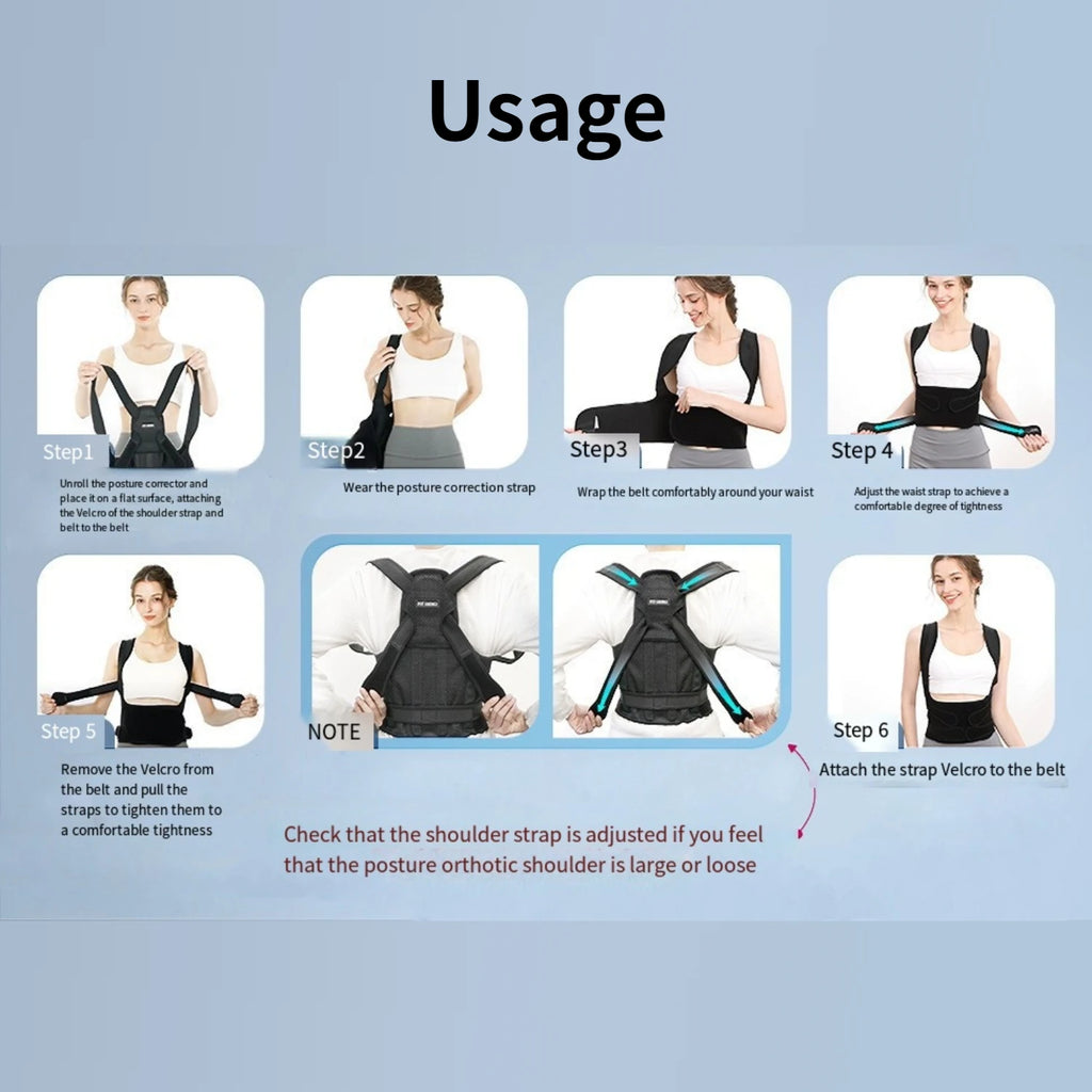 Back Posture Corrector – Relieve Pain & Improve Alignment