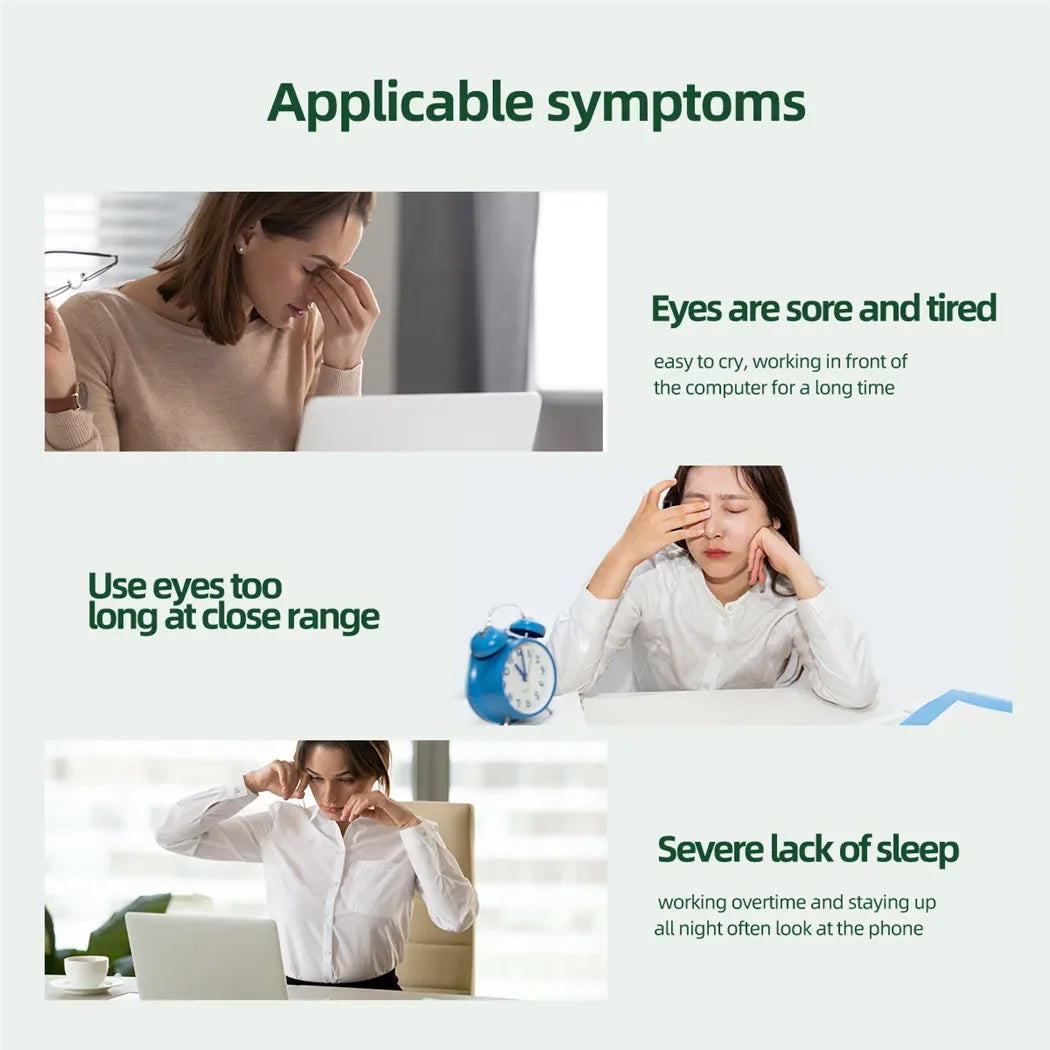 Smart Eye Massager with Magnetic Therapy – 9 Modes for Fatigue Relief