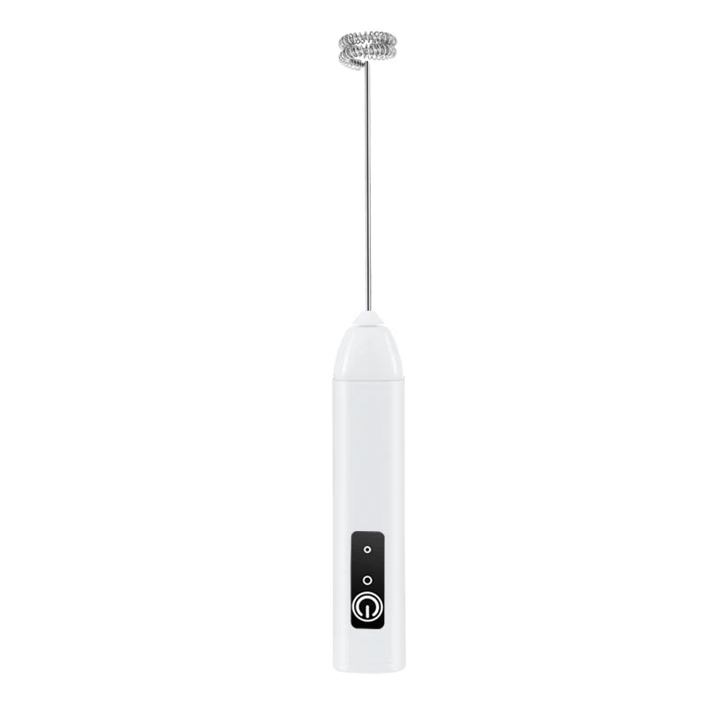 Electric USB Milk Frother – 3-Speed Rechargeable Coffee Foam Maker & Mixer Wand