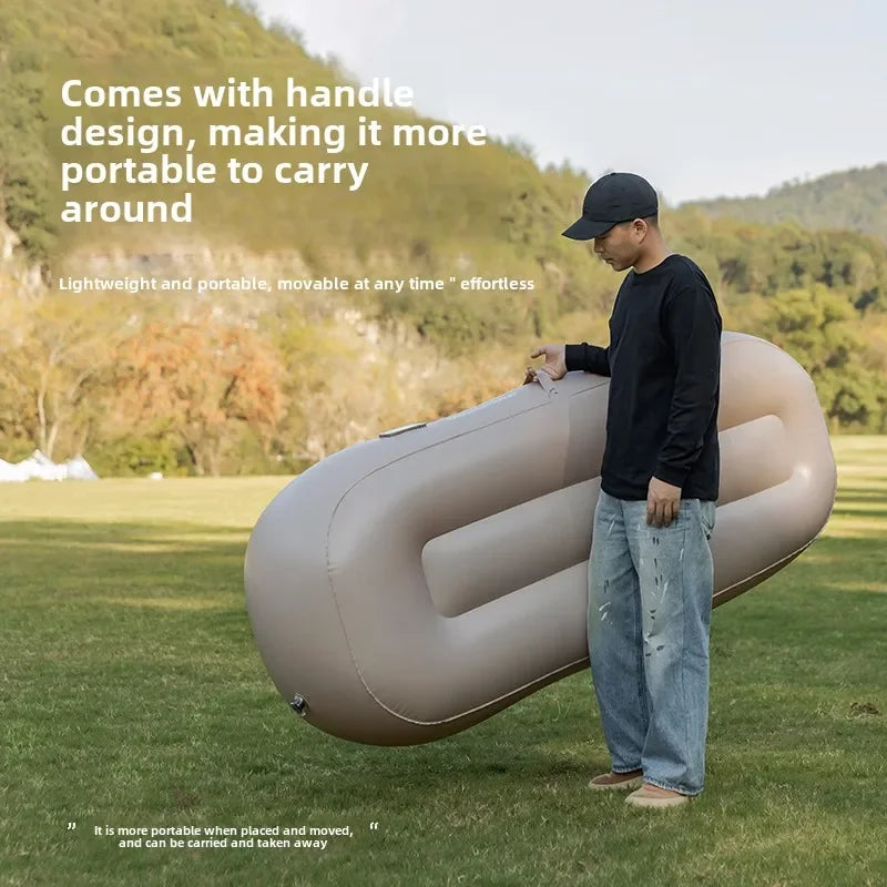 „CloudRest™ Pro – Inflatable Sofa Mattress for Camping, Travel & Chill”