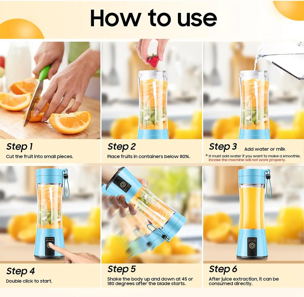 BlendGo – Personal Size Cordless Blender | Smoothies & Shakes On-the-Go